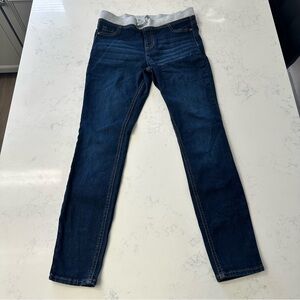 Wonder Nation Light Gray Ribbed Waist Jegging